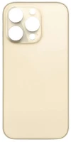 Задня кришка iPhone 14 Pro з великим вирізом під камеру оригінал Китай Gold