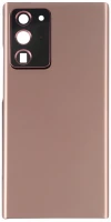 Задня кришка Samsung Galaxy Note 20 Ultra N985 зі склом камери оригінал Service Pack Bronze