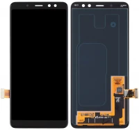 Дисплей Samsung Galaxy A8 2018 A530 з тачскріном без рамки OLED Black