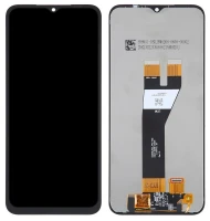 Дисплей Samsung Galaxy A14 5G A146P (вузький конектор) з тачскріном без рамки оригінал Service Pack Black