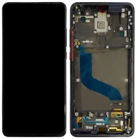 Дисплей Xiaomi Mi 9T/9T Pro/Redmi K20/K20 Pro з тачскріном і рамкою оригінал Service Pack Black