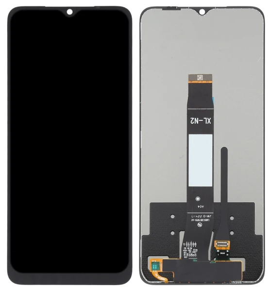 Дисплей Redmi A2/A2+/A2 Plus з тачскріном без рамки оригінал Service Pack Black