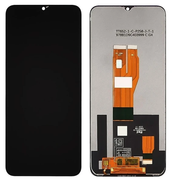 Дисплей Realme C30 (RMX3581 RMX3623) з тачскріном без рамки Оригінал Китай Black
