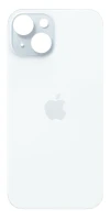 Задня кришка iPhone 15 з великим вирізом під камеру оригінал Китай Light Blue