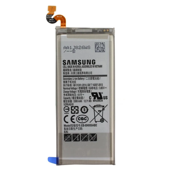 Акумулятор EB-BN950ABE Samsung Galaxy Note 8 N950 3300 mAh оригінал Service Pack