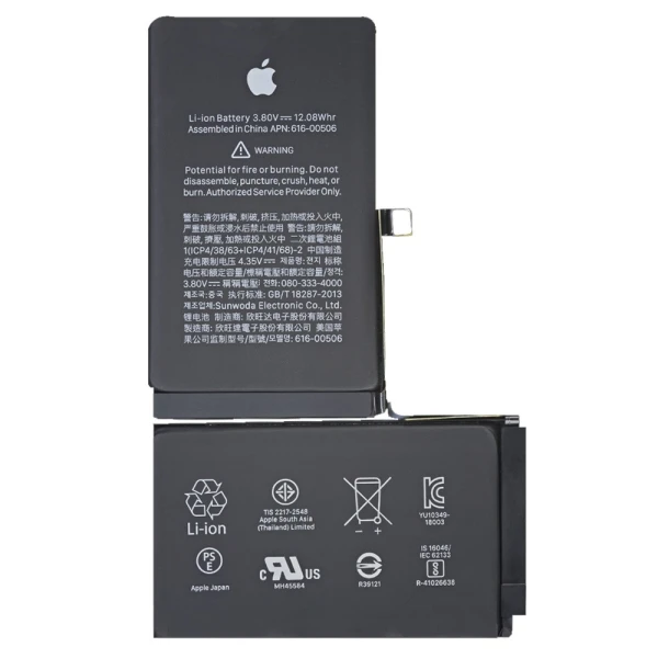Акумулятор iPhone XS Max 3870 mAh – збільшена ємність Original China