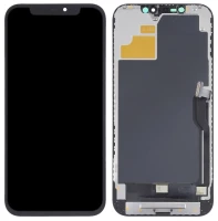 Дисплей Apple iPhone 12 Pro Max з тачскріном і рамкою оригінал знятий з телефона Black