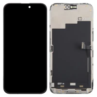 Дисплей Apple iPhone 15 Pro Max з тачскріном і рамкою оригінал знятий з телефона Black