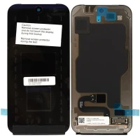 Дисплей Google Pixel 10 Pro з тачскріном і рамкою та сканером відбитку оригінал Service Pack Black