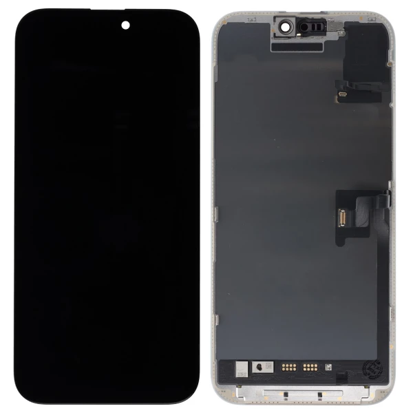 Дисплей iPhone 16 Pro Max Black оригінал переклейка з рамкою