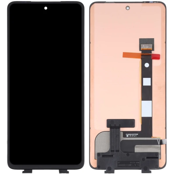 Дисплей Motorola G52 G82 G71S оригінал без рамки чорний Service Pack