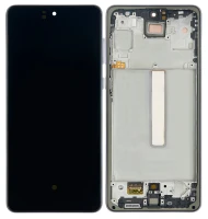 Дисплей Samsung A736 Galaxy A73 5G з тачскріном і рамкою оригінал Service Pack Black (неофіційна збірка)