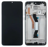 Дисплей Xiaomi Redmi Note 8 Pro з тачскріном і рамкою Service Pack China Black