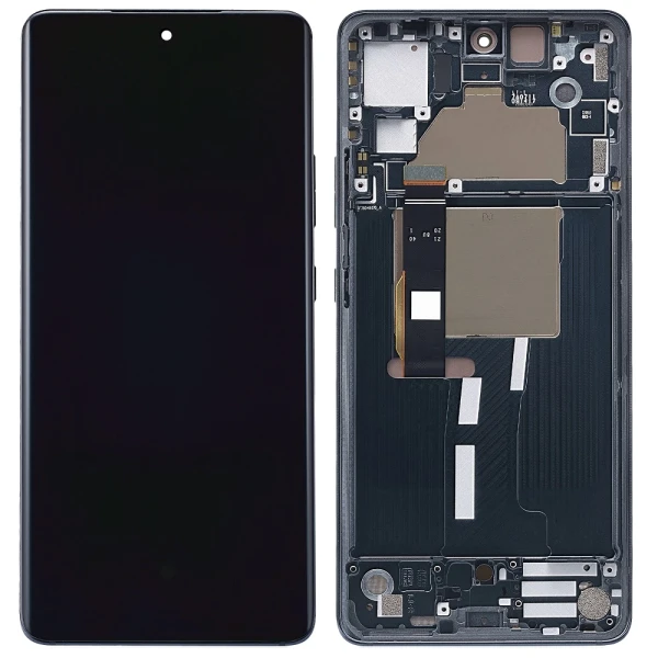  Дисплей Motorola Edge 30 Fusion XT2243 з рамкою, оригінал