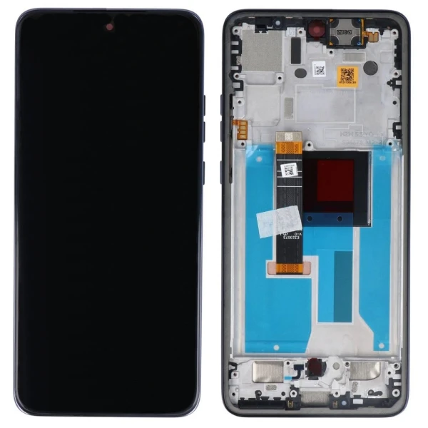 Дисплей Motorola Edge 50 Neo / S50 з рамкою Service Pack Grey
