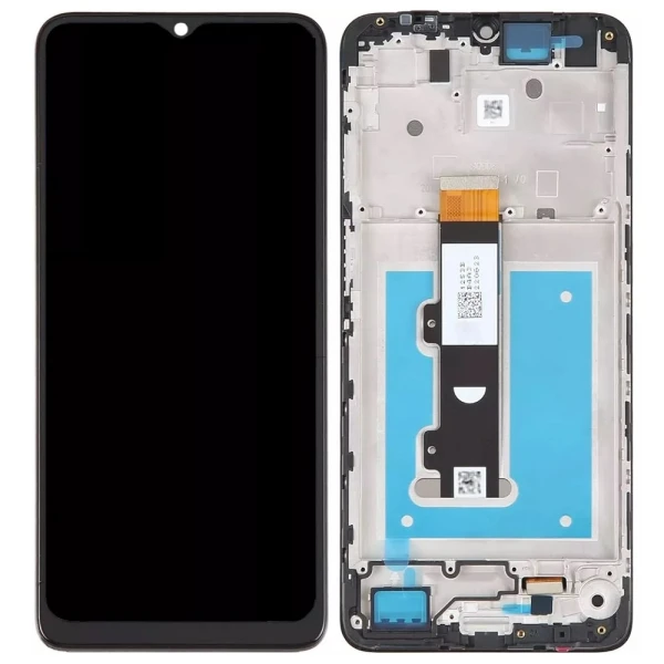 Дисплей Motorola E22 (XT2239) з рамкою Service Pack Black