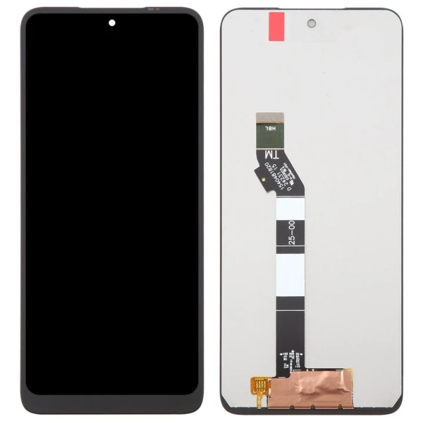 Дисплей Motorola G35 XT2423 з тачскріном без рамки оригінал Service Pack Black
