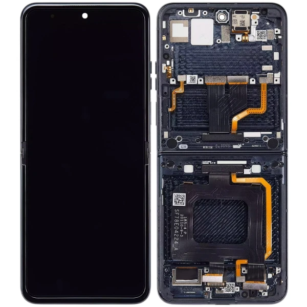 Дисплей Motorola Razr 50 Ultra XT2451-3 pOLED 165Hz з рамкою Midnight Blue Service Pack 5D68C24698 5D68C24594