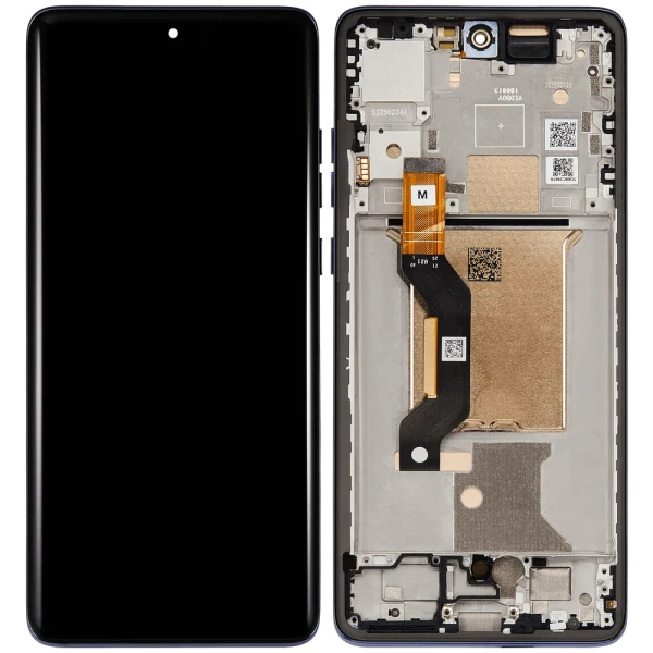 Дисплей Motorola Edge 60 Fusion XT2503 / 5D68C29879 з рамкою тачскріном Оригінал Service Pack Gray