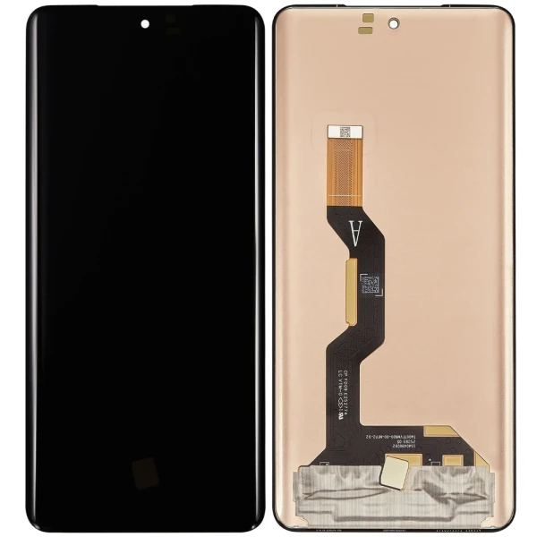 Дисплей Motorola Edge 60 Fusion (XT2503) з тачскріном без рамки Оригінал Service Pack Black