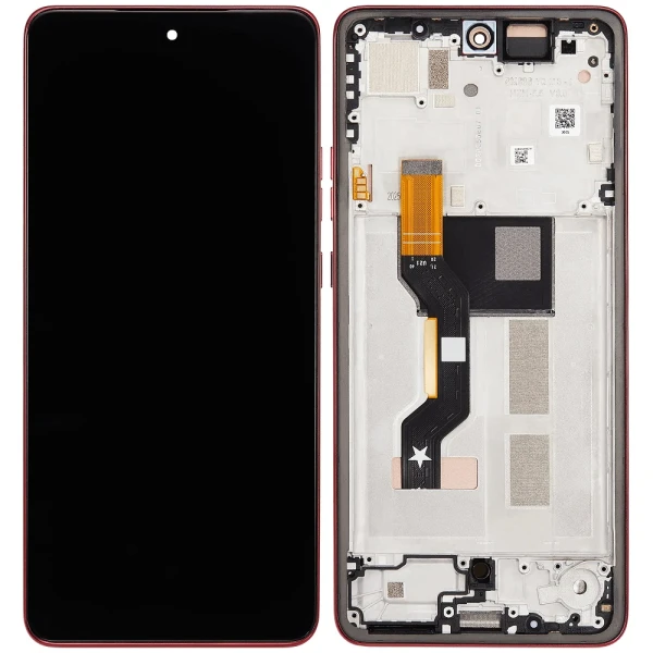 Дисплей Motorola Moto G86 (XT2527, 5D68C30477) Оригінал Service Pack Chrysanthemum (Red)