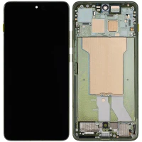 Дисплей Motorola Edge 70 XT2601-2 (5D68C31543) з тачскріном і рамкою оригінал Service Pack Bronze Green