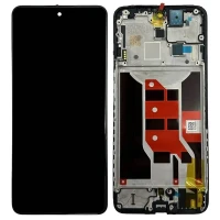 Дисплей Oppo Reno 12F / Reno 12 4G / Reno 12F 5G з тачскріном і рамкою оригінал Service Pack China Black