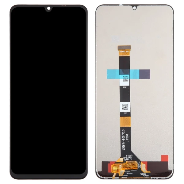 Дисплей Realme C51 / C53 / C60 Black – модуль без рамки