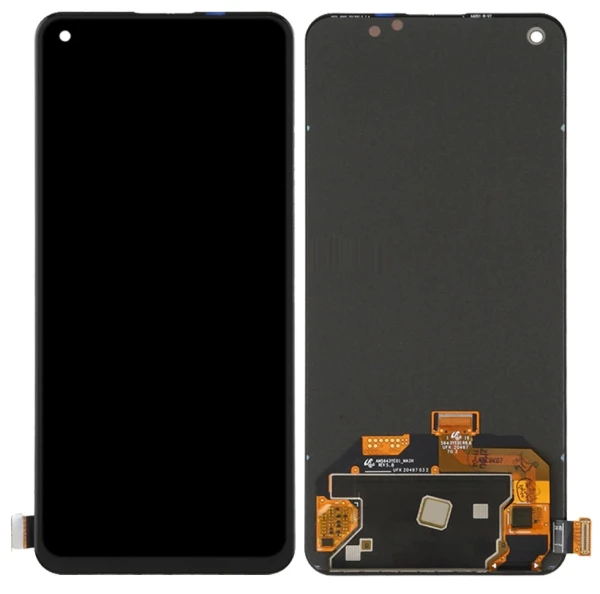Дисплей OLED Black OnePlus Nord 2 5G DN2101 DN2103 Nord CE EB2101 EB2103 Realme GT Neo 2T RMX3357 з тачскріном без рамки