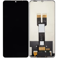 Дисплей Samsung A076 Galaxy A07 5G 2025 з тачскріном без рамки оригінал Service Pack Black
