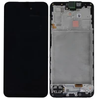 Дисплей Samsung A175 Galaxy A17 4G з тачскріном і рамкою OLED Black