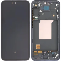 Дисплей Samsung A556 Galaxy A55 5G з тачскріном і рамкою OLED Awesome Navy (темно-синій)