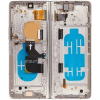 Дисплей Samsung Galaxy Z Fold 4 F936 (внутрішній) з тачскріном і рамкою Оригінал Service Pack Beige