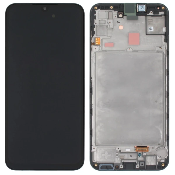 дисплей Samsung Galaxy A15 / A15 5G A155 / A156 Black з рамкою оригінал Service Pack GH82-33643A