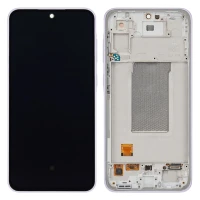 Дисплей Samsung A366 Galaxy A36 5G з тачскріном і рамкою оригінал Service Pack Awesome Lavander (неофіційна збірка)