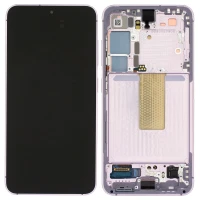 Дисплей Samsung Galaxy S23 5G S911 з тачскріном і рамкою оригінал Service Pack Lavander