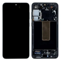 Дисплей Samsung Galaxy S23 5G S911 з тачскріном і рамкою оригінал Service Pack Black