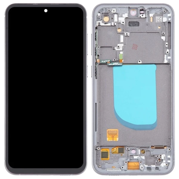 Дисплей Samsung S23 FE S711 Service Pack Silver GH82-32854B