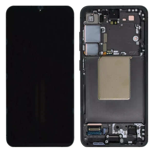 Дисплей Samsung Galaxy S24 S921 з рамкою Оригінал Service Pack неофіційна збірка Onyx Black