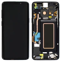 Дисплей Samsung Galaxy S9 G960 з тачскріном і рамкою оригінал 100% Service Pack Black