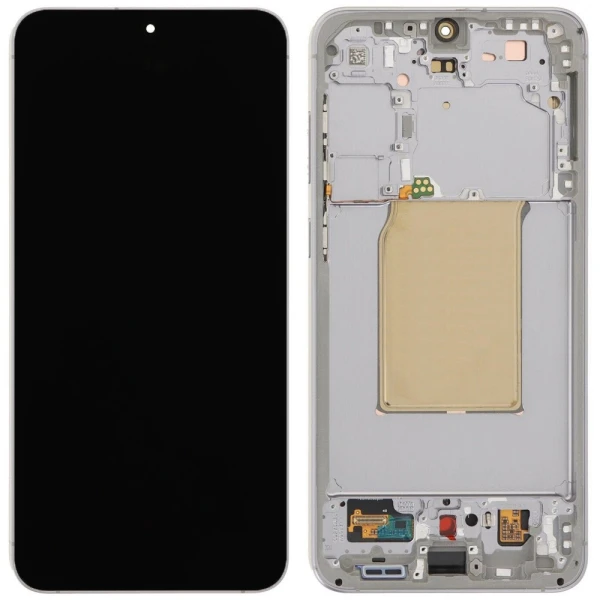 Дисплей Samsung Galaxy S25 FE 5G S731 з рамкою White (білий) Service Pack GH82-38423C