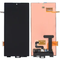 Дисплей Samsung Galaxy S22 Ultra S908 з тачскріном без рамки оригінал Service Pack Black