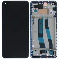 Дисплей Xiaomi 11 Lite 5G NE з тачскріном і рамкою оригінал 100% Service Pack Blue