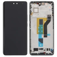 Дисплей Xiaomi 13 Lite з тачскріном і рамкою оригінал Service Pack Black