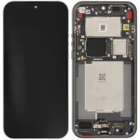 Дисплей Xiaomi 17 Ultra з тачскріном і рамкою оригінал Service Pack Black