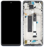Дисплей Xiaomi Mi 10T Lite з тачскріном і рамкою оригінал 100% Service Pack Blue/Green