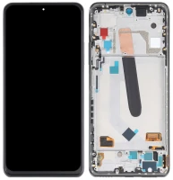 Дисплей Xiaomi Mi 11i/ 11X/ 11X Pro/ Redmi K40/ Poco F3 з тачскріном і рамкою OLED Service Pack China Black