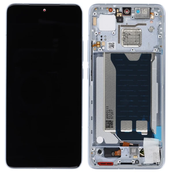 Дисплей Xiaomi Poco F7 Pro Service Pack Blue з рамкою і тачскріном, 5600210001100