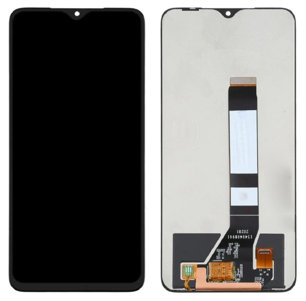 Дисплей Xiaomi Redmi 9T / Poco M3 з тачскріном без рамки оригінал Китай Black