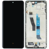 Дисплей Xiaomi Poco M8 5G з тачскріном і рамкою оригінал Service Pack Green